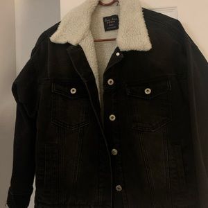 Black jeans jacket